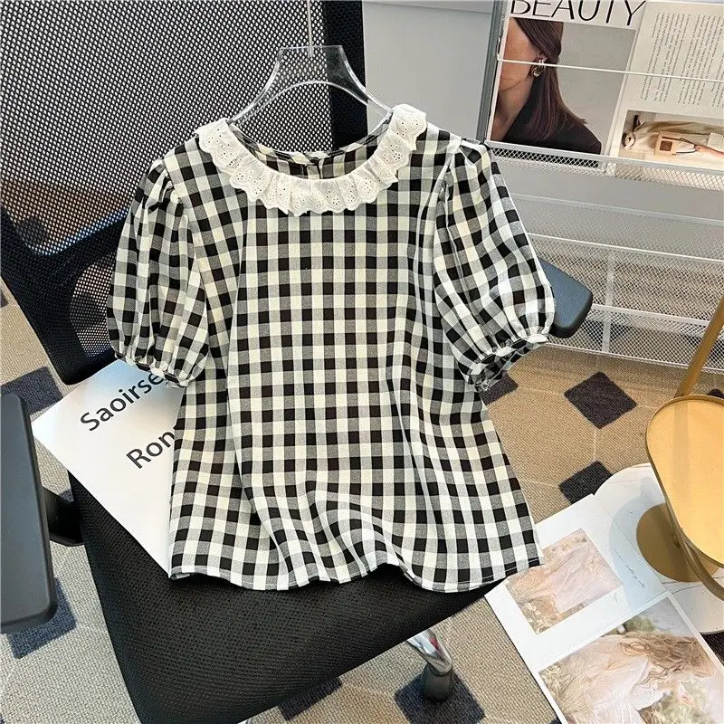 Summer Clothing Young Women - Nice Femme Summer Korean Fashion Plaid
