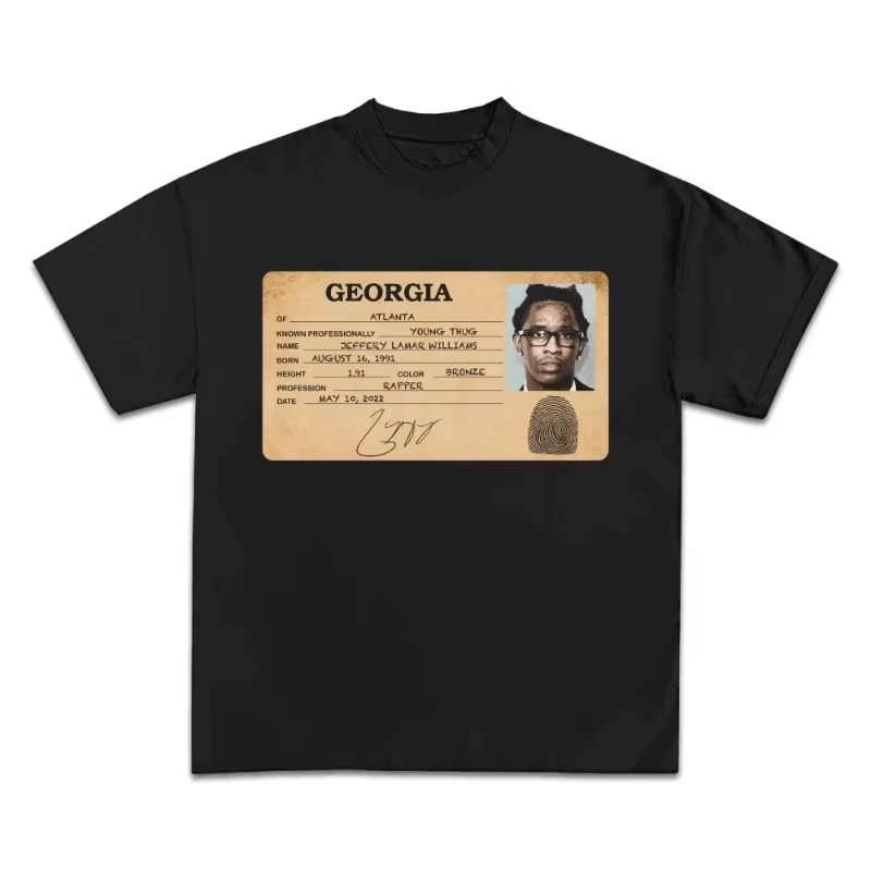 Summer Clothing Young Women - Who's Young Thug Graphic Printed T-shirt