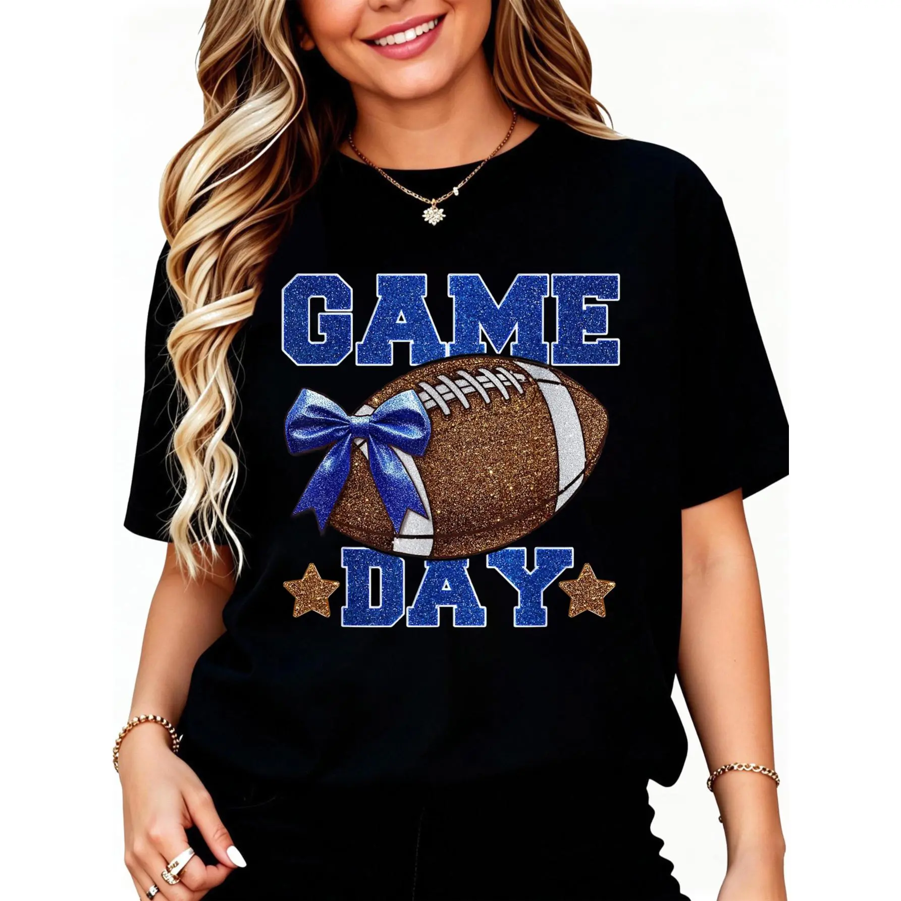 Summer Vibes Clothing Men - Game Day Football Season Football Mama