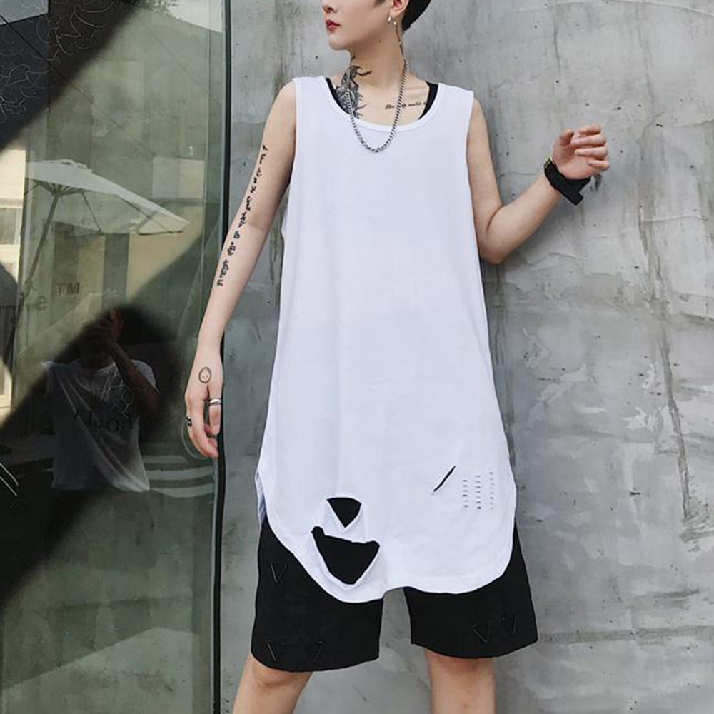 Mens Dark Ripped Breathable Ta - Summer Clothing Trends For Men 2026 评论和价格