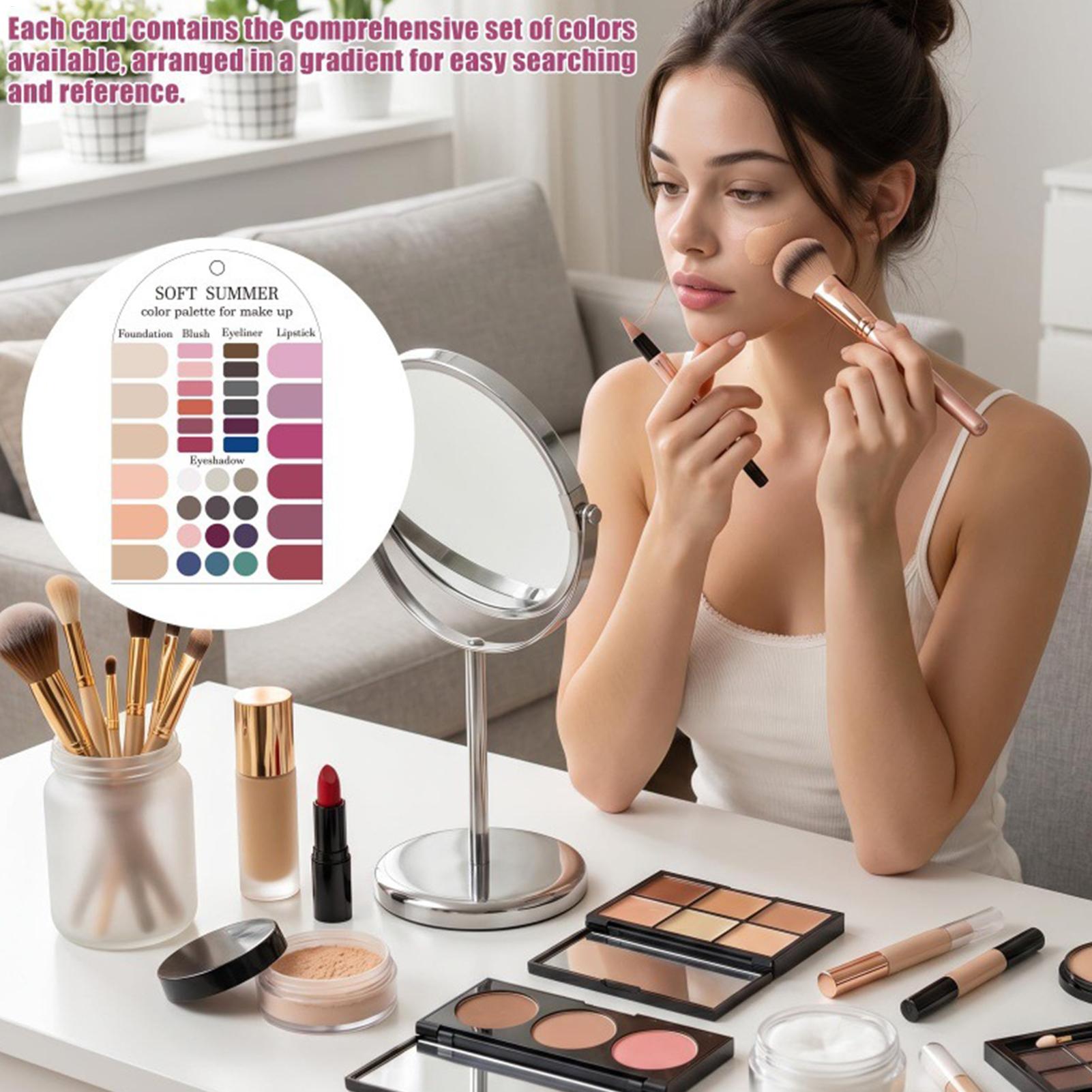 2pcs Soft Summer Color Palette - Summer Clothing Color Palette 评论和价格