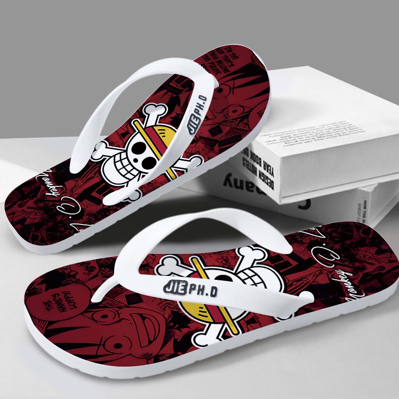 New One Piece anime flip-flops - Summer Clothing Wholesale 评论和价格