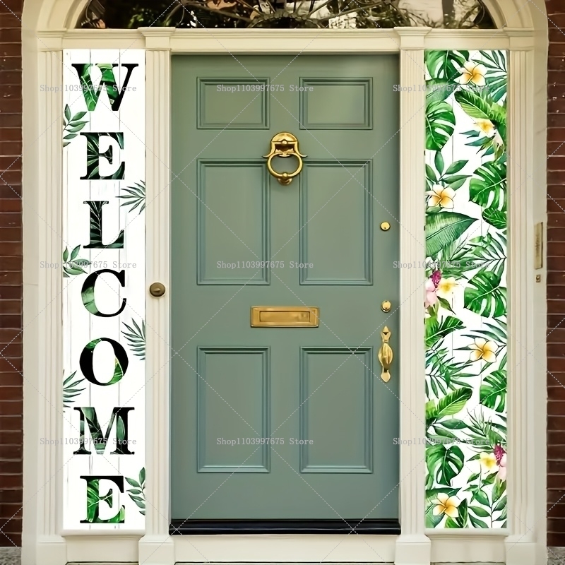 2D Welcome Summer Door Banners - Summer Clothing Banner 评论和价格