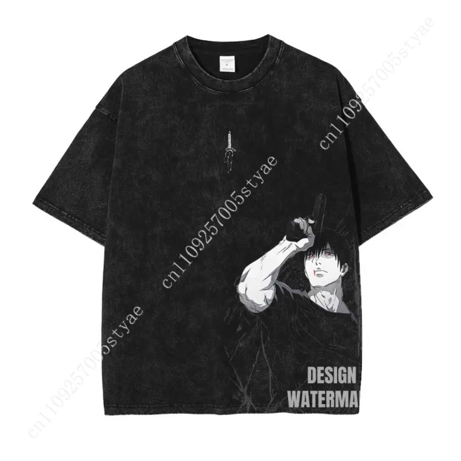 Gojo Satoru Graphic Tee  Anime - Summer Quilt 评论和价格