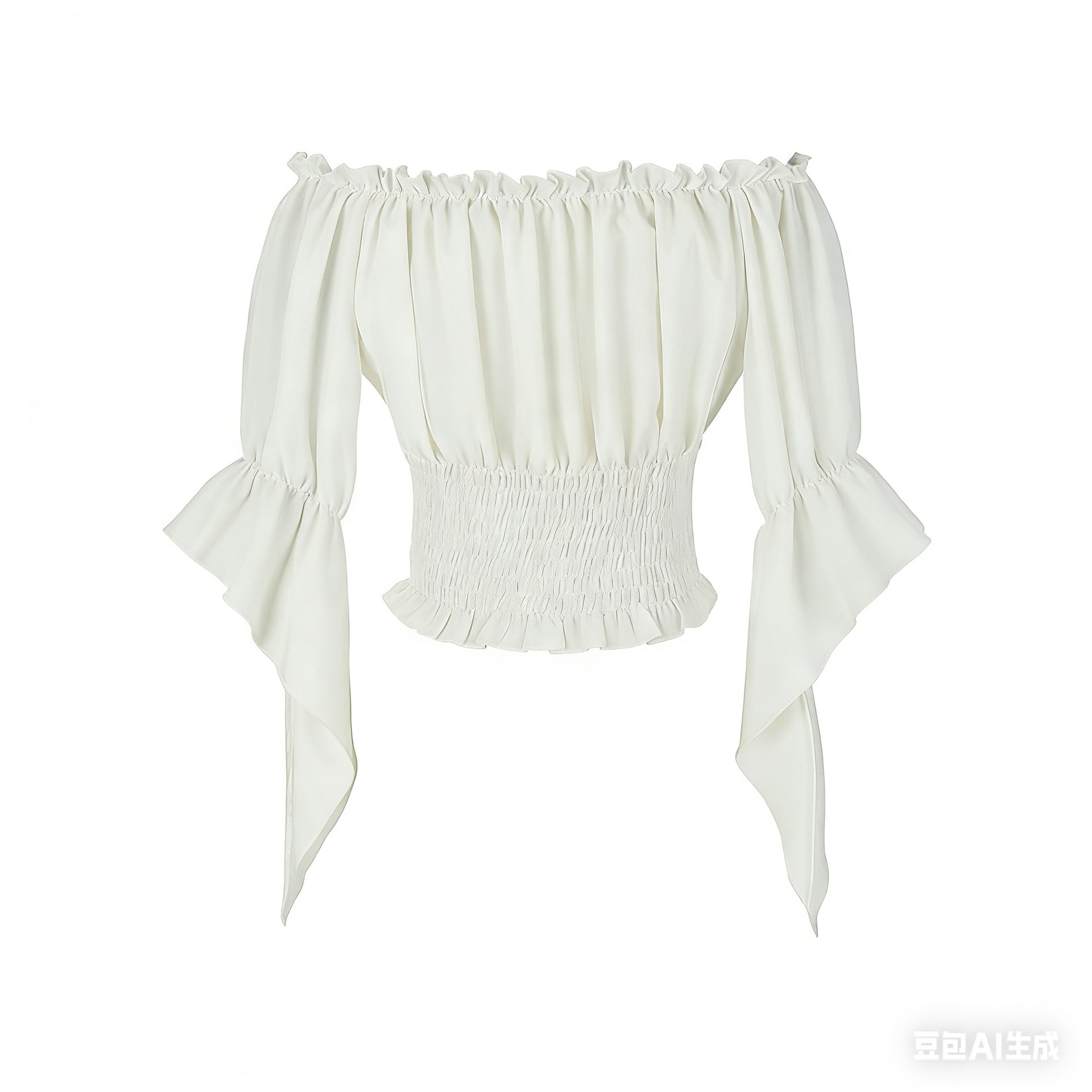 Renaissance Medieval Aristocra - Off Shoulder Blouse 评论和价格