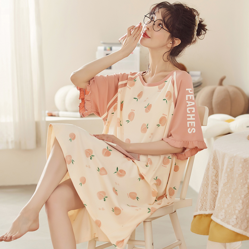 Summer Cute Women Sleepwear M- - Summer Clothing Young Women 评论和价格