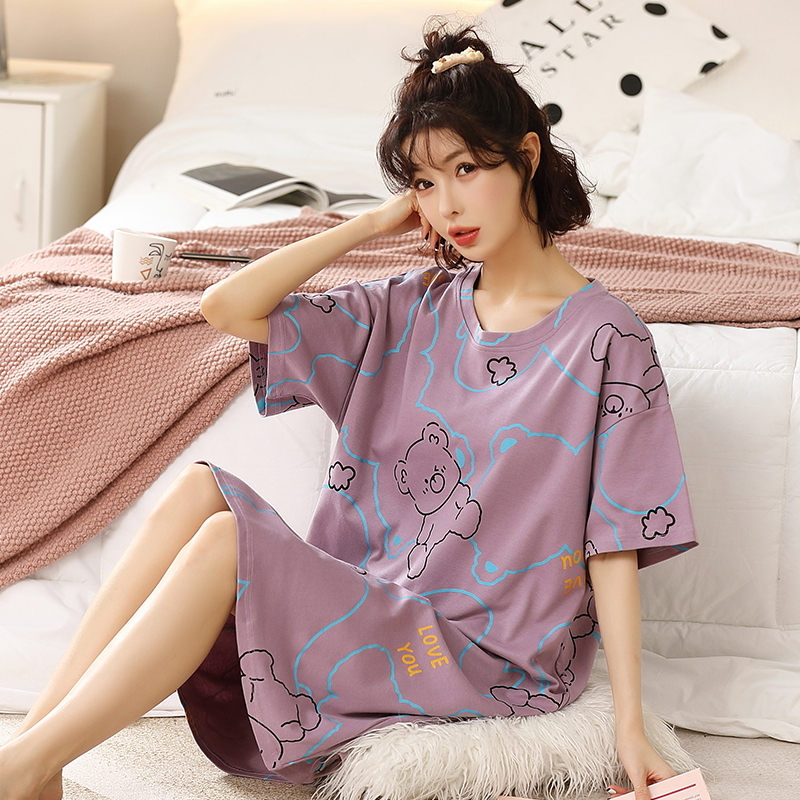 Summer Cute Women Sleepwear M- - Summer Clothing Young Women 评论和价格