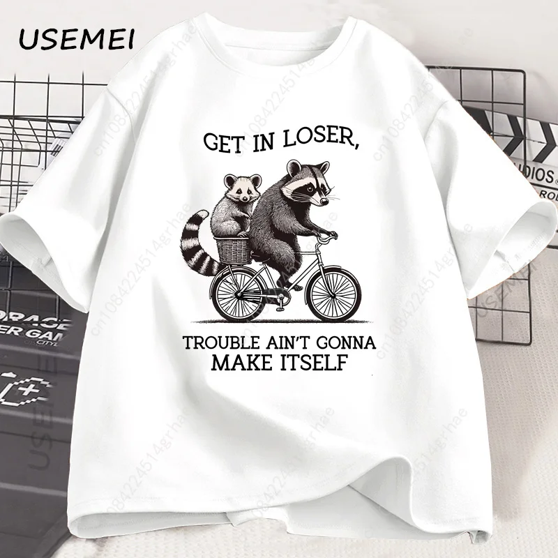 Get in Loser T Shirt Funny Rac - Yours Summer Clothing 评论和价格