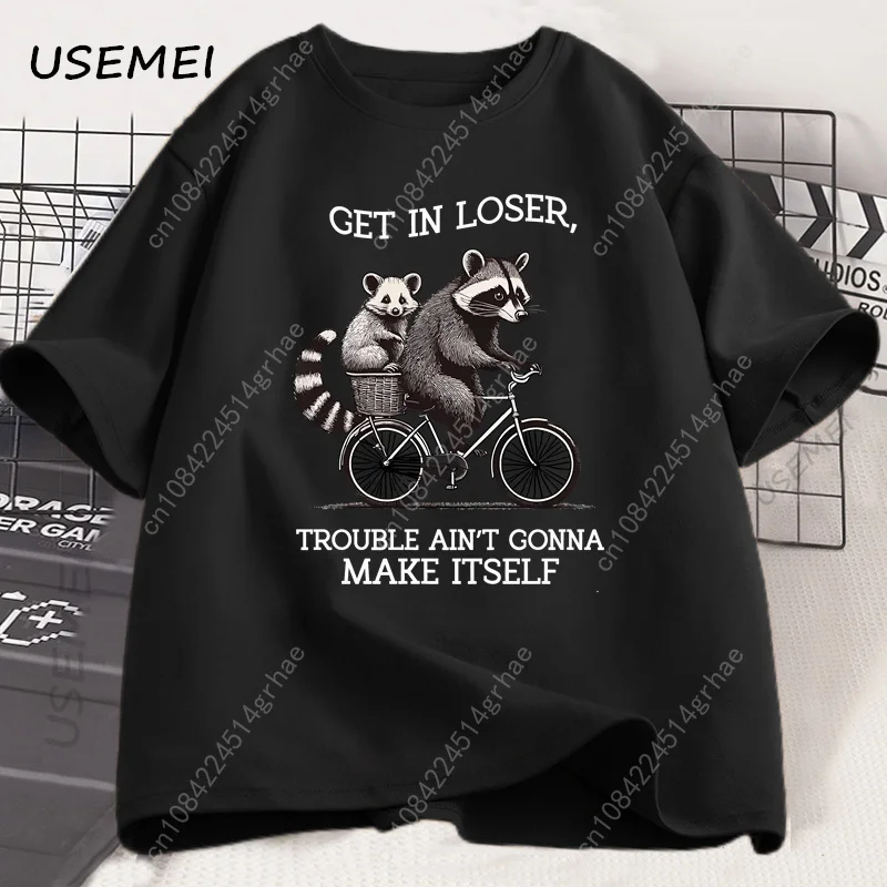 Get in Loser T Shirt Funny Rac - Yours Summer Clothing 评论和价格