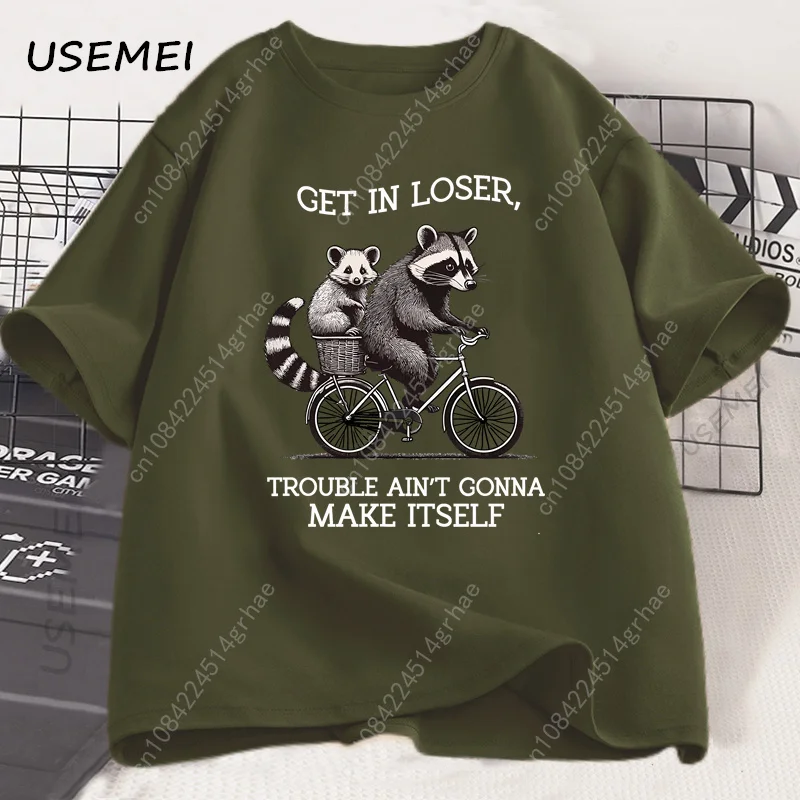 Get in Loser T Shirt Funny Rac - Yours Summer Clothing 评论和价格