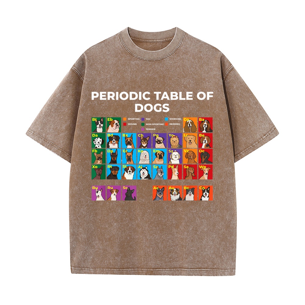Periodic Table of Dogs Dog Lov - Summer Clothing Deals 评论和价格