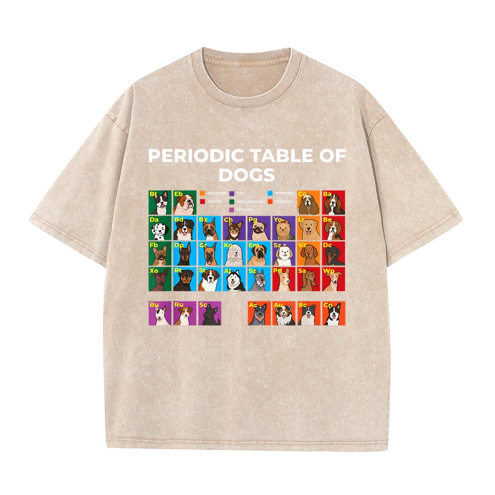 Periodic Table of Dogs Dog Lov - Summer Clothing Deals 评论和价格