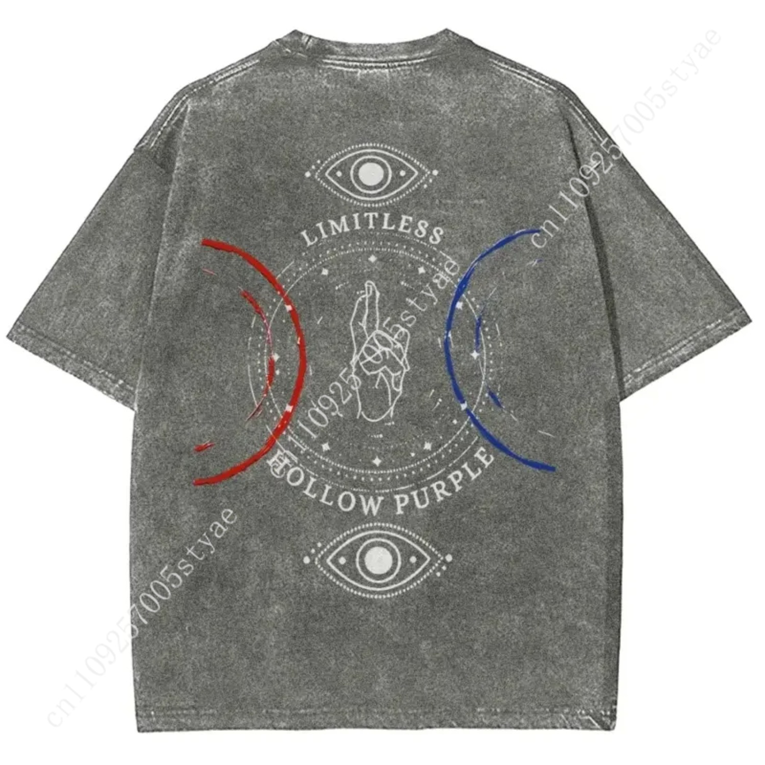Anime  Gojo Satoru Print T-shi - Summer Quilt 评论和价格