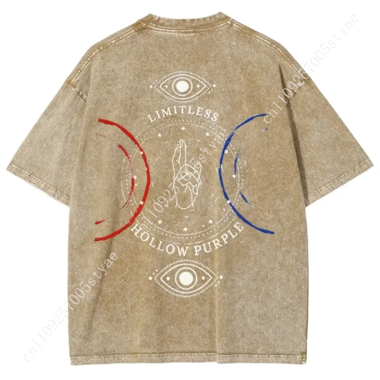 Anime  Gojo Satoru Print T-shi - Summer Quilt 评论和价格