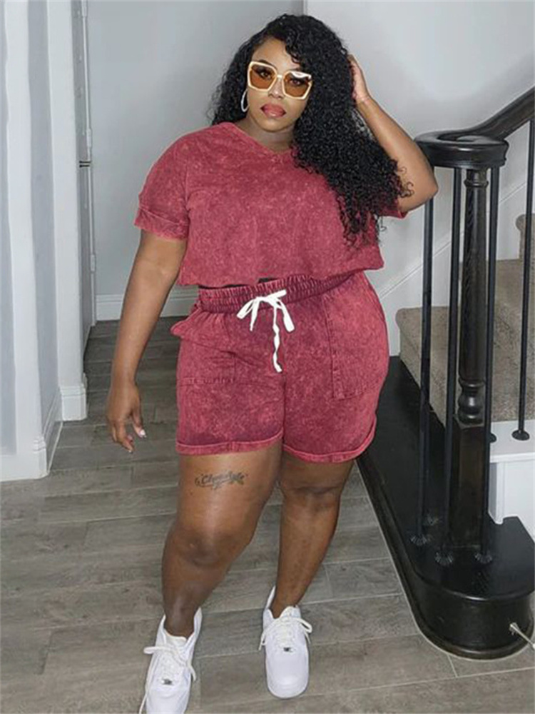 Wmstar Plus Size Two Piece Out - Summer Clothing Wholesale 评论和价格