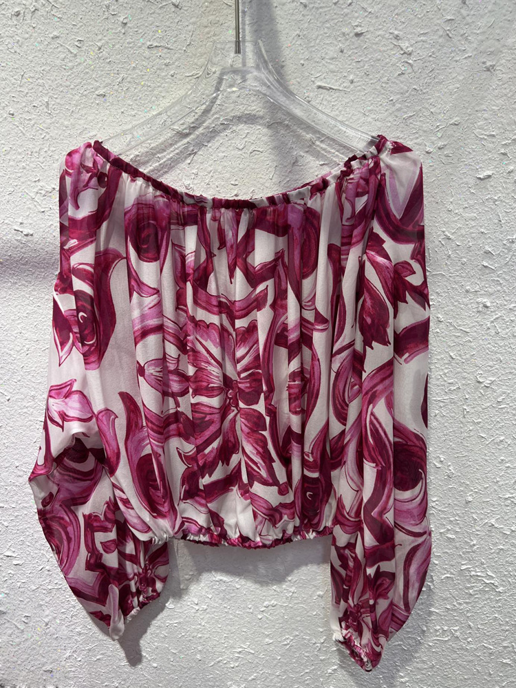 Luxury Modest Fashion 2025 Wom - Off Shoulder Blouse 评论和价格