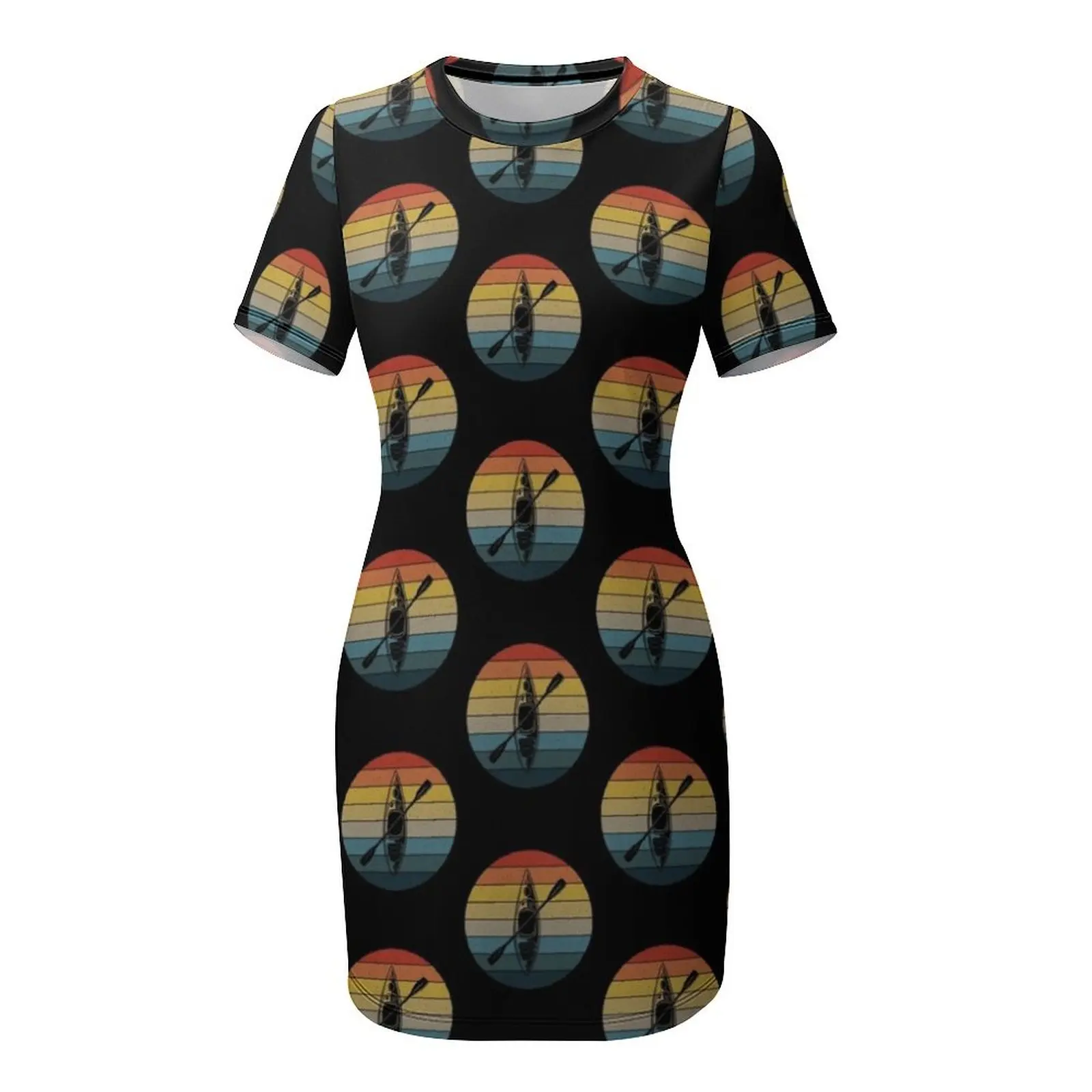 Kayaking Old Retro Short-Sleev - Summer Kayaking Clothing 评论和价格
