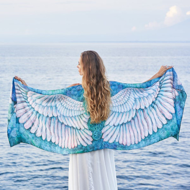 Boho Feather Wings bikini Cove - Summer Clothing Young Women 评论和价格