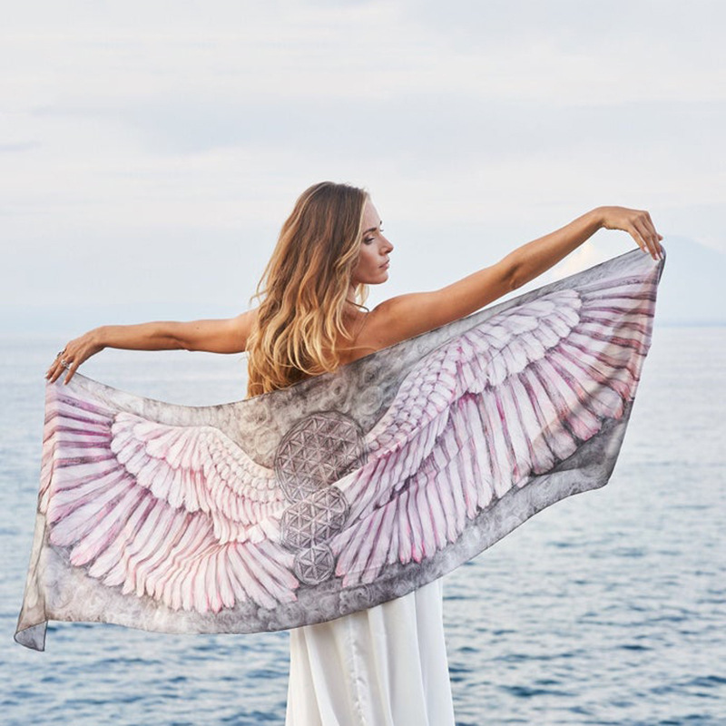 Boho Feather Wings bikini Cove - Summer Clothing Young Women 评论和价格