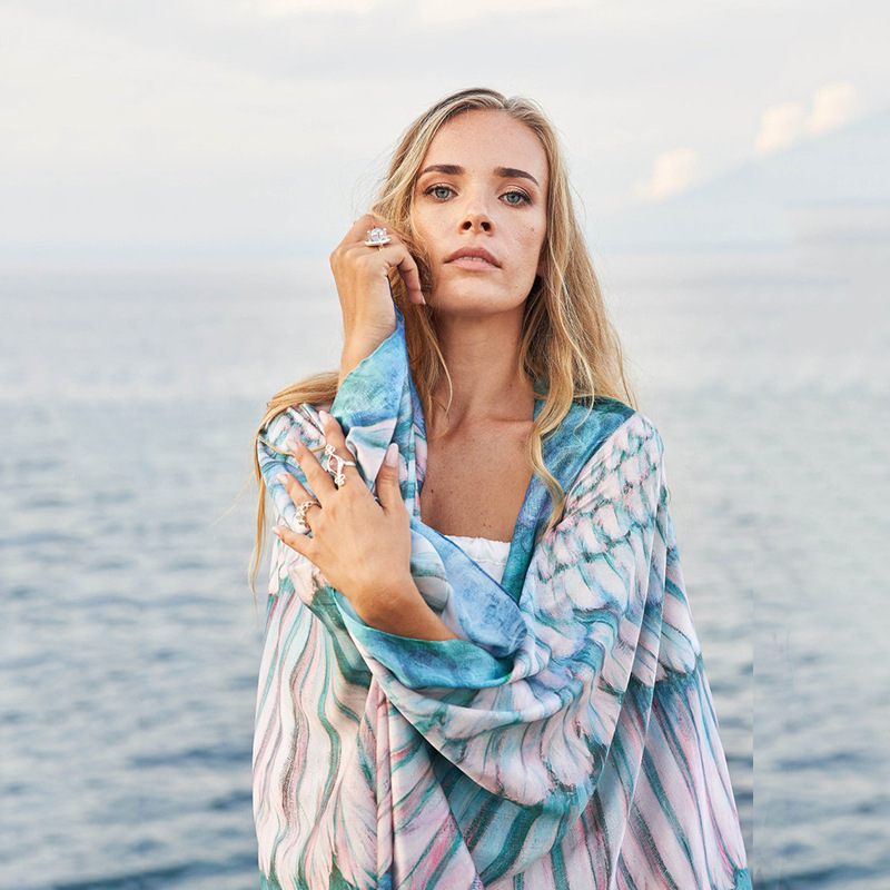 Boho Feather Wings bikini Cove - Summer Clothing Young Women 评论和价格