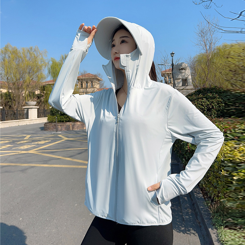 Women Hooded Sun Protection Ja - Summer Clothing Girls 评论和价格