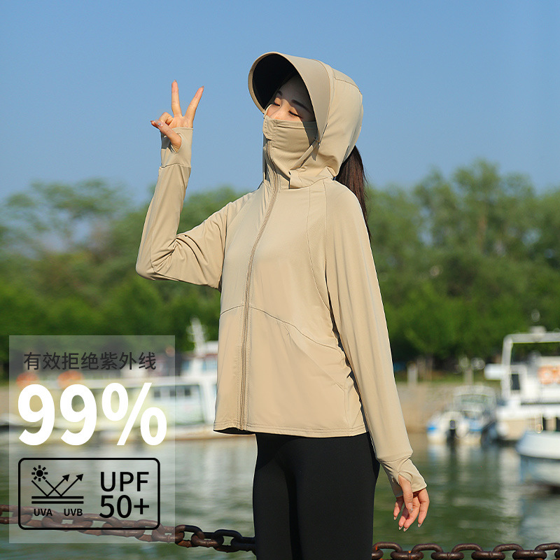 Women Hooded Sun Protection Ja - Summer Clothing Girls 评论和价格