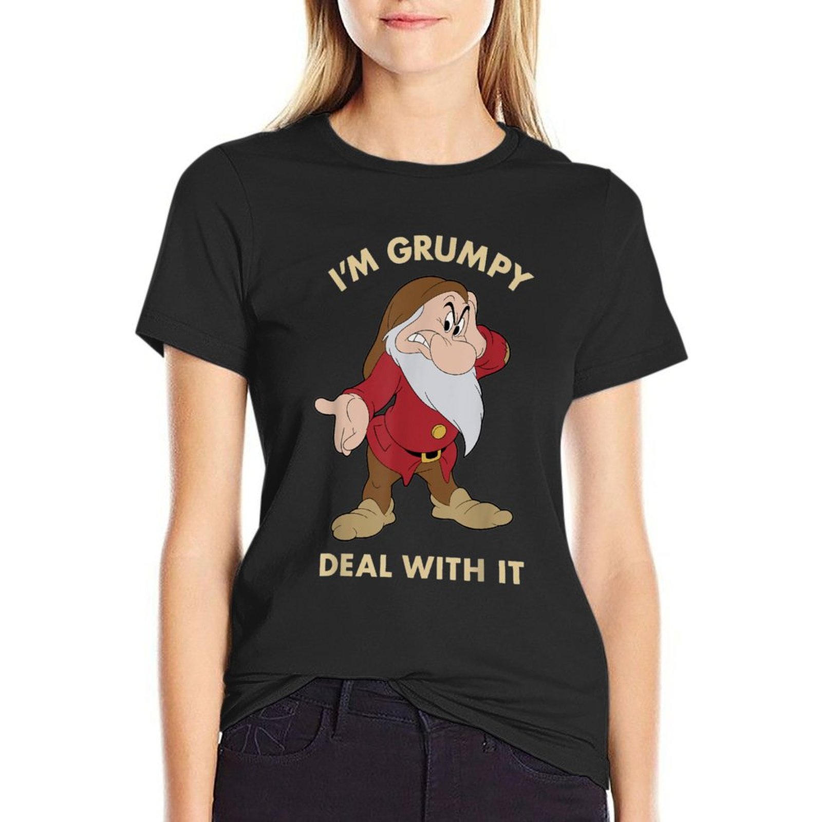 I'm Grumpy Deal With It T-Shir - Summer Clothing Deals 评论和价格
