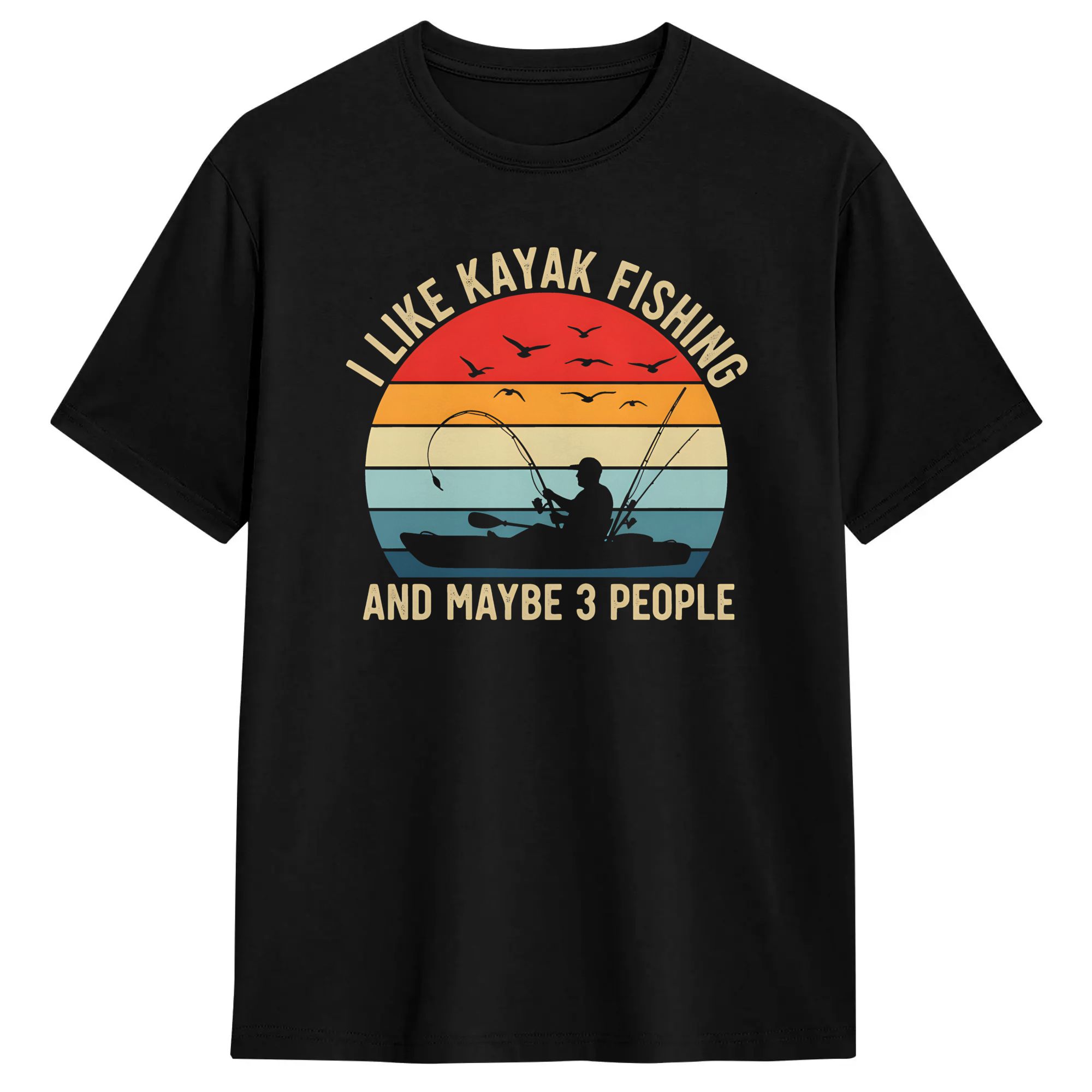 Kayak Fishing  T Shirt Summer  - Summer Kayaking Clothing 评论和价格
