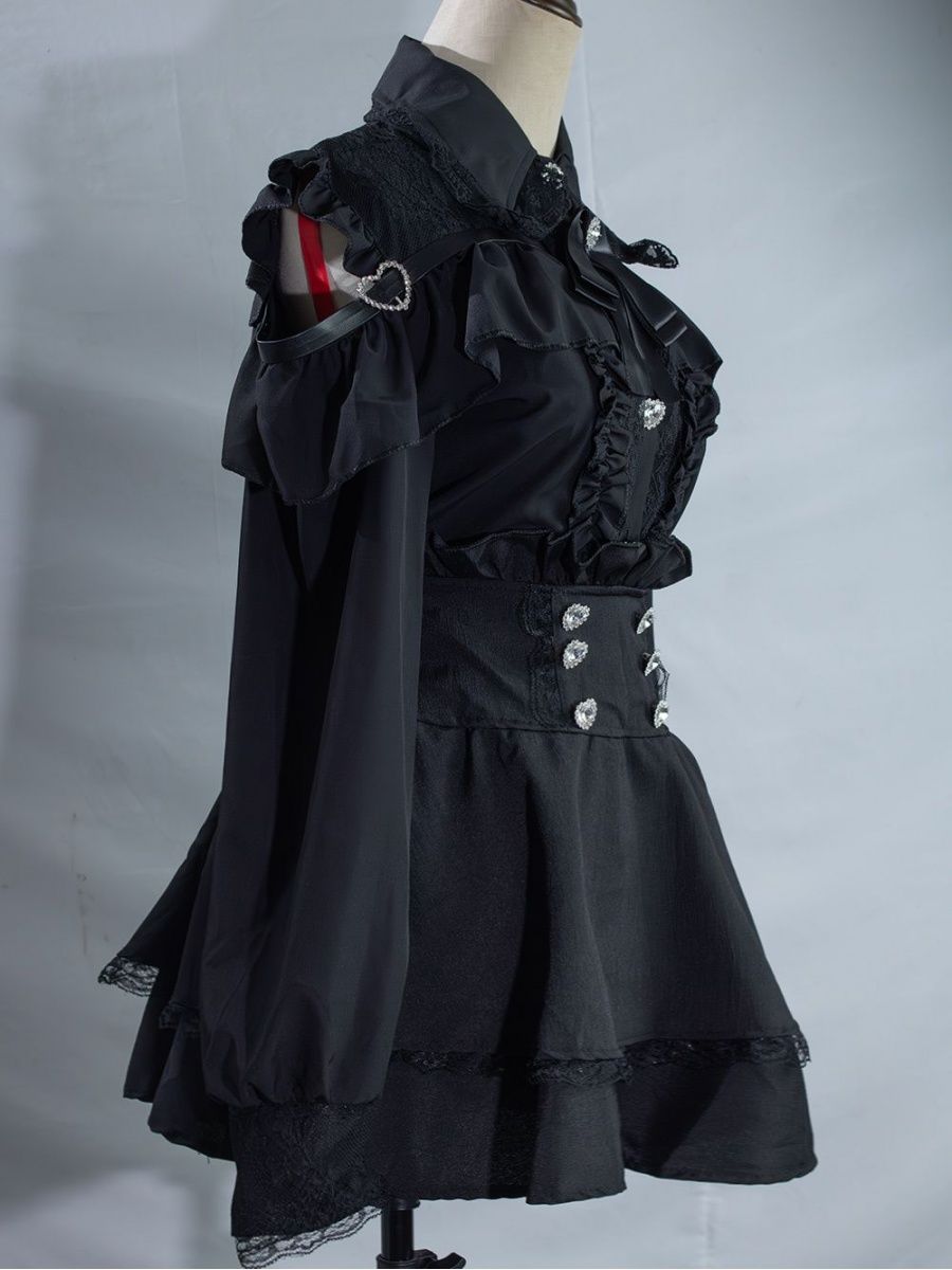 Subculture JK Uniform 2 Piece  - Off Shoulder Blouse 评论和价格