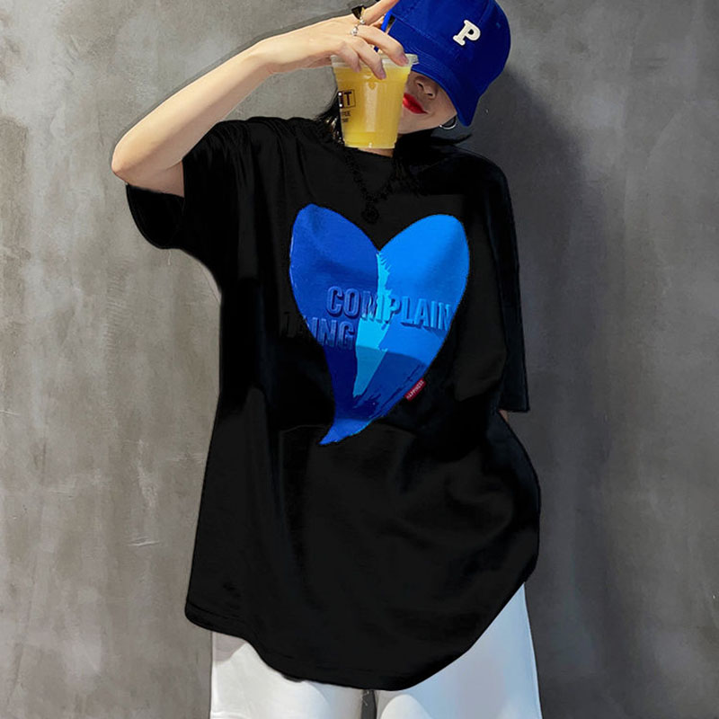 Fashion O-Neck Short Sleeve Sp - Summer Clothing Young Women 评论和价格