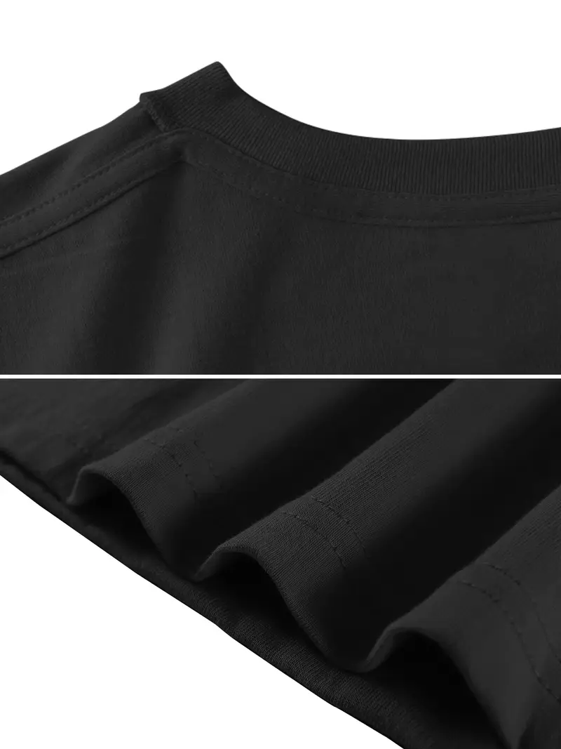 Men Stylish Black Short-Sleeve - Summer Clothing Essentials Men 评论和价格