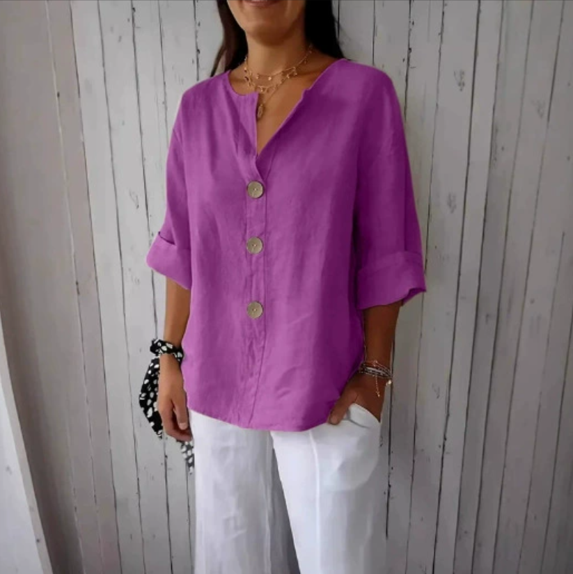 Plus Size Loose Shirt&Blouses  - Summer Clothing Clearance 评论和价格