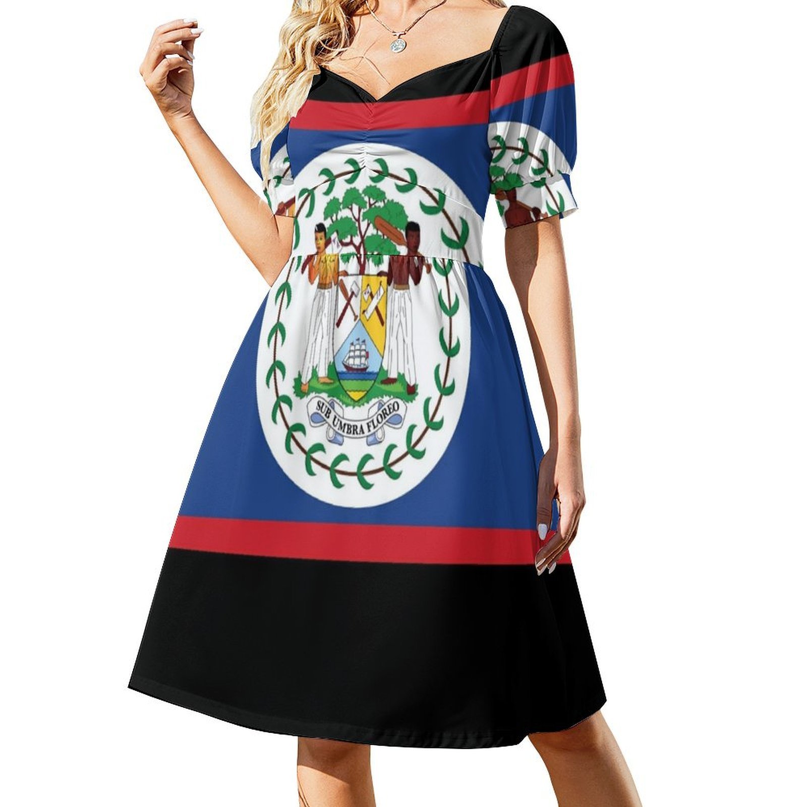 National Flag Of Belize Women' - Summer Clothing Banner 评论和价格