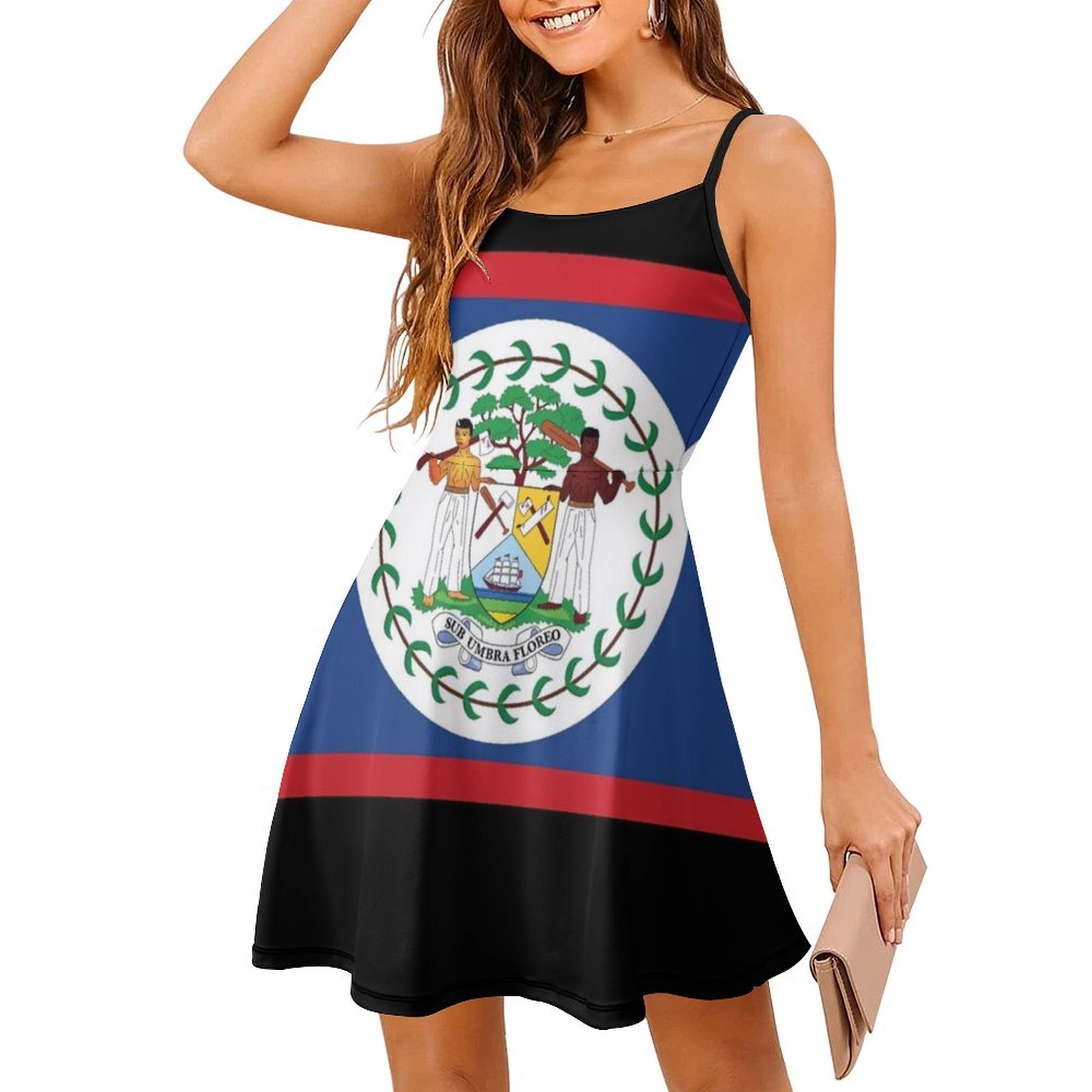 National Flag Of Belize Women' - Summer Clothing Banner 评论和价格