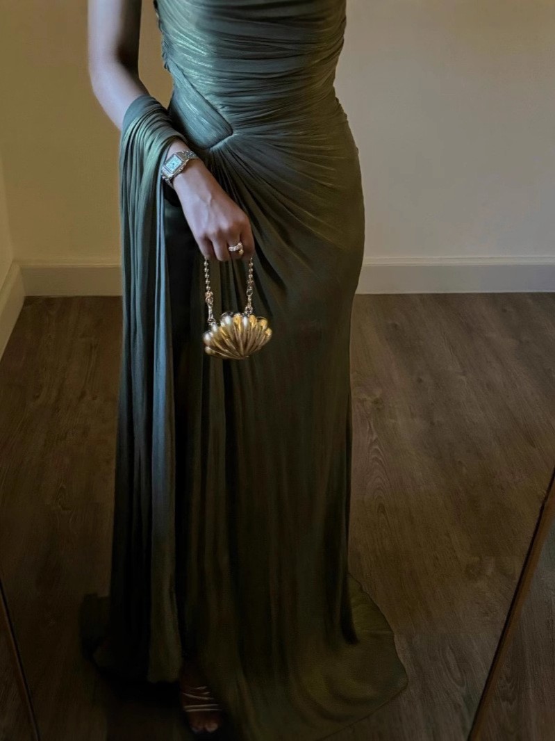 Luxury Party Dress Maxi Gown W - Summer Clothing In Winter 评论和价格