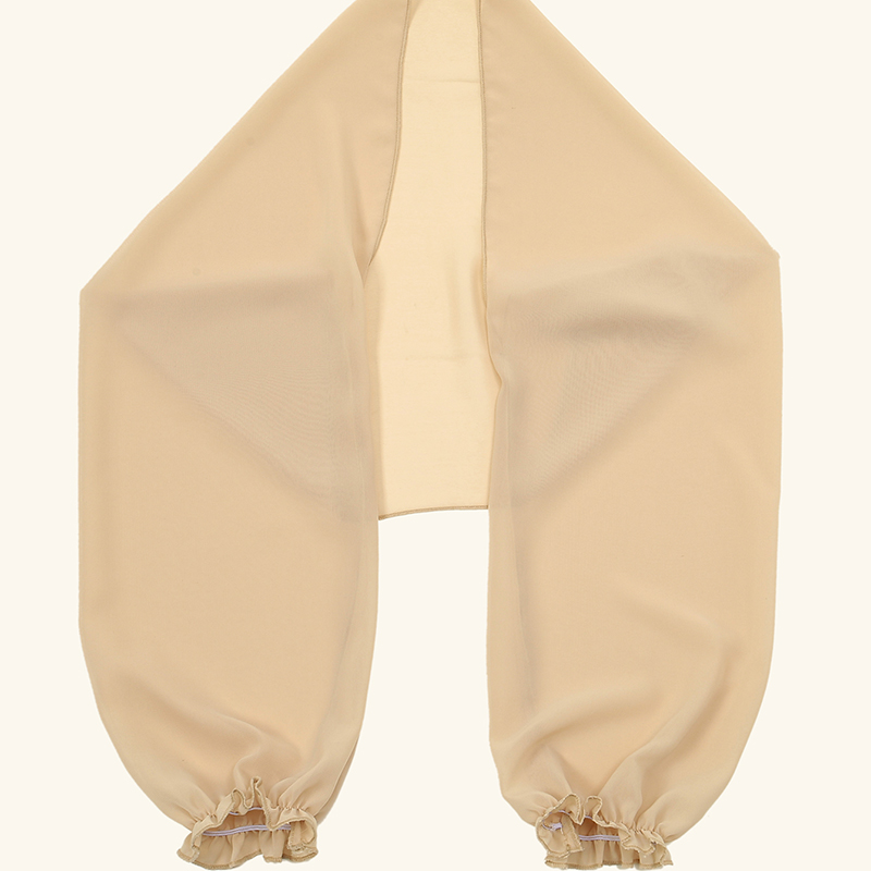 Solid Color Chiffon Shawl Summ - Off Shoulder Blouse 评论和价格