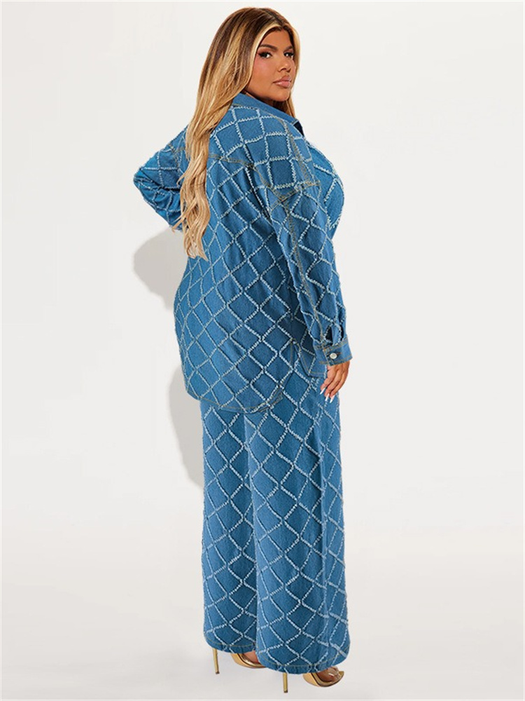 Wmstar Plus Size Denim Two Pie - Summer Clothing Wholesale 评论和价格
