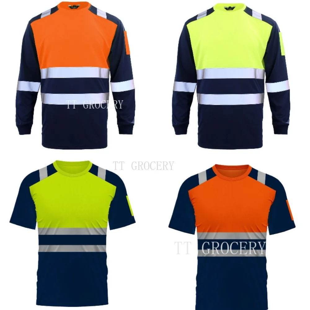 High Visibility Safety Work Sh - Summer Hi Vis Clothing 评论和价格