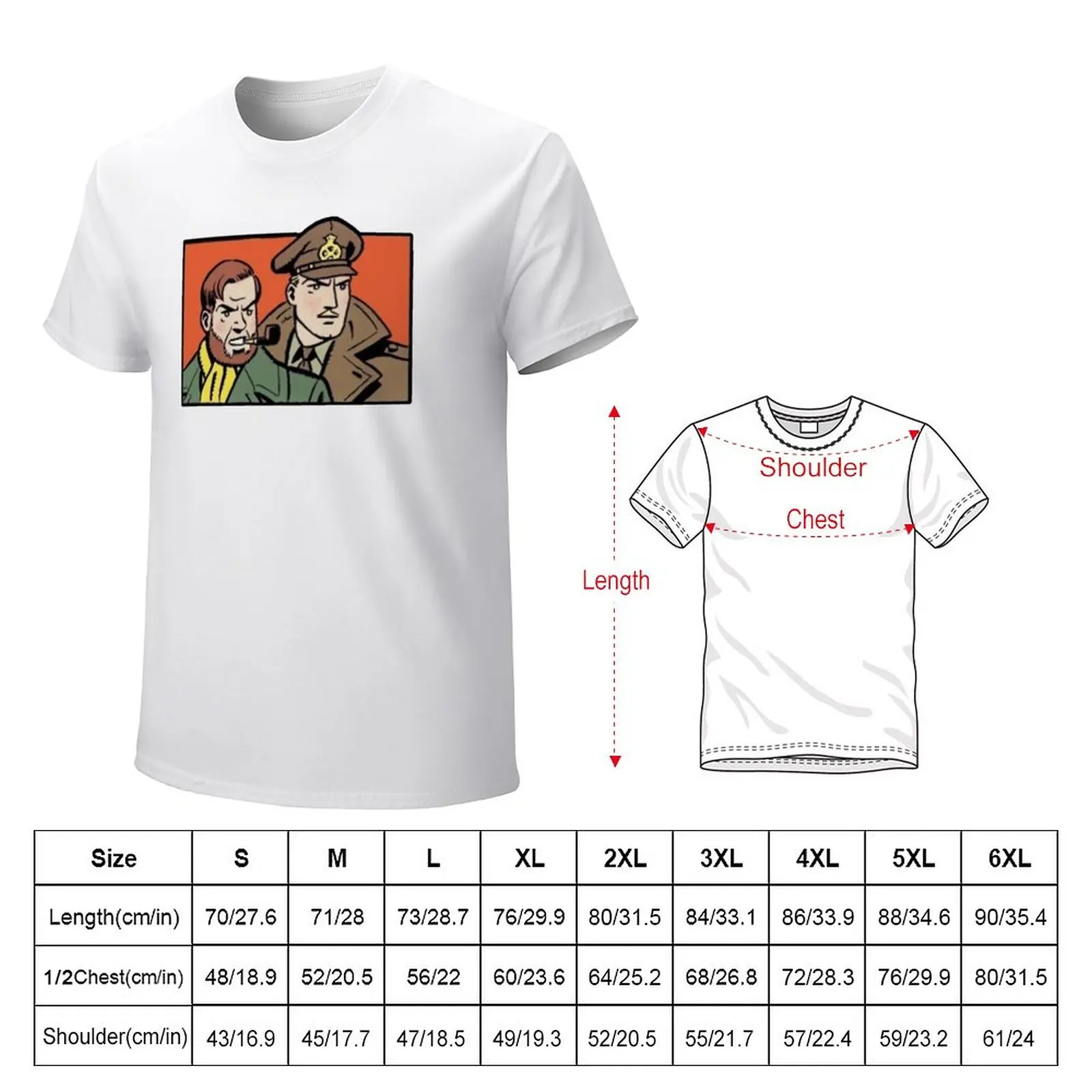 Blake and Mortimer Banner Figu - Summer Clothing Banner 评论和价格